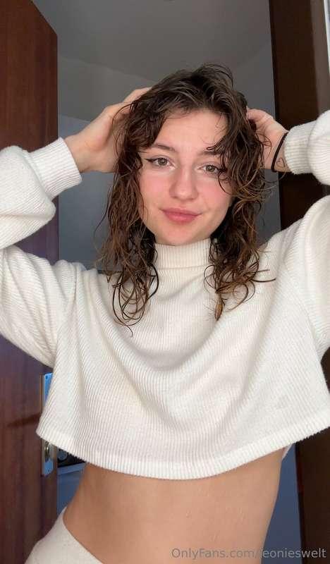 After Shower Pic 🤭 Seh ich nicht süß aus? 🥺