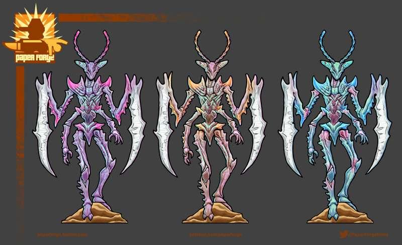 Mantid Color Variants!