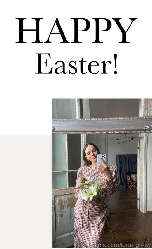 Happy Easter, my dears! 🐣🌸 In this photo I am having fun cel..