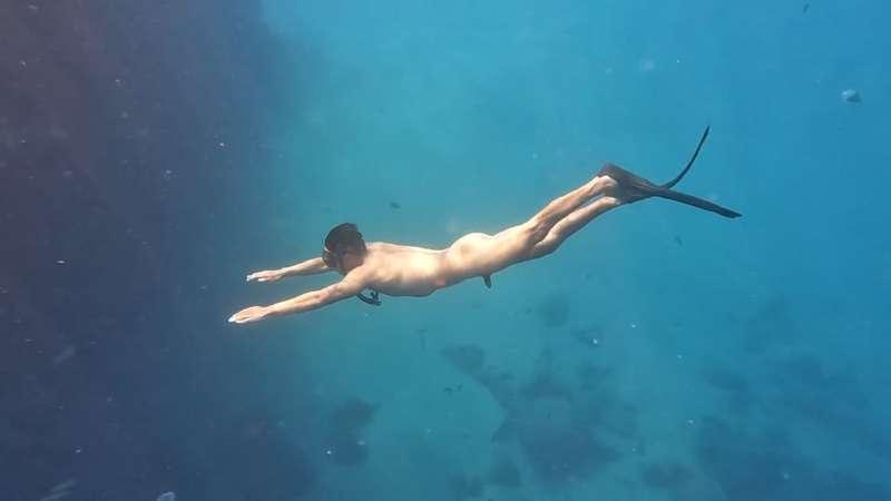 Raw | Clothes Free diving
