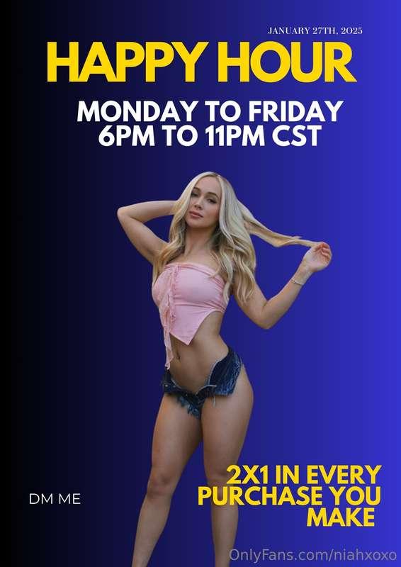PROMO AVAILABLE FOR THIS WEEK! 🥵🔥