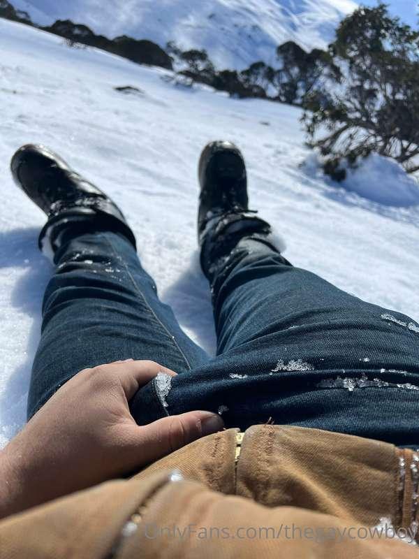 What did I get up today the snow ;) 
Reach the goal to find ..