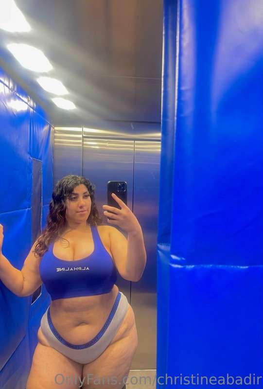 Sneaky elevator pic. 💦