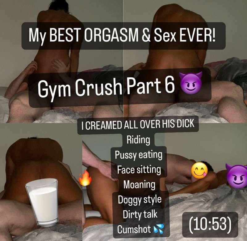 Gym Crush Parts 5 + 6 BUNDLE DEAL 😈 

Over 12 mins BJ, pussy..