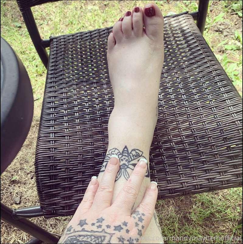 I treated myself after a long week at work on my feet. 

Any..