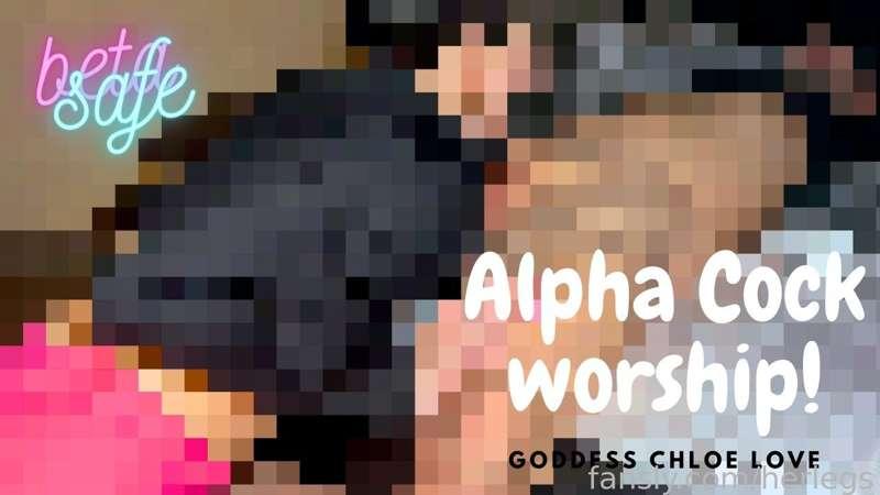 You are a pussyfree beta, you probably have never even gotten a BJ.... that is so sad and pathetic ... just like your existence... but that's why you are here...

You want to see me worship his cock for 16 minutes... you know that you belong here... looking at pixels, of an alpha couple, while Goddess Chloe sucks cock.... something so distant and rare to you....

Because if you are really honest with yourself... you are closer from being the one sucking a cock, than getting your dicklet sucked 😉