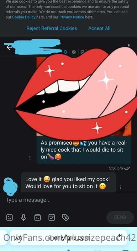 Want me to rate your cock in a video? Just send a tip then a..