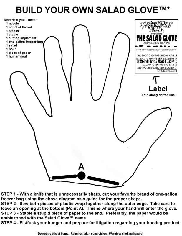 The Digital Salad Glove