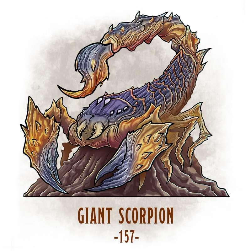 #157 Giant Scorpion!