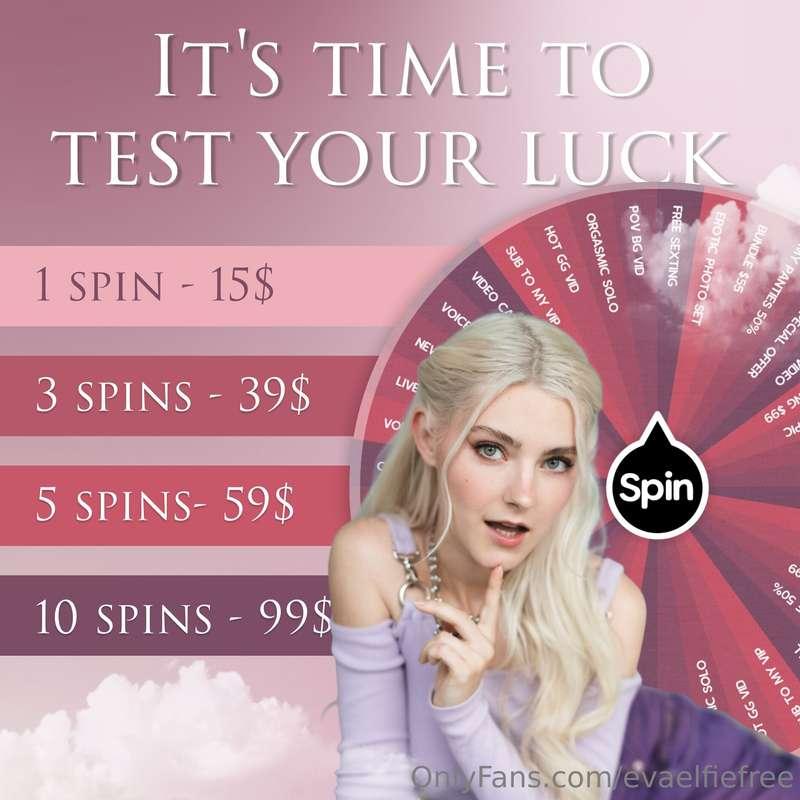 This wheel is full of flirty little secrets… some sweet, som..