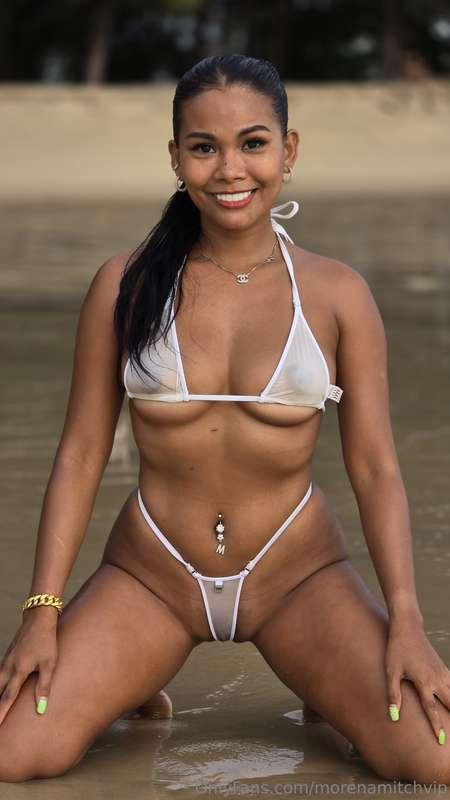 I hope your patience with me is thicker than my bikini undie..