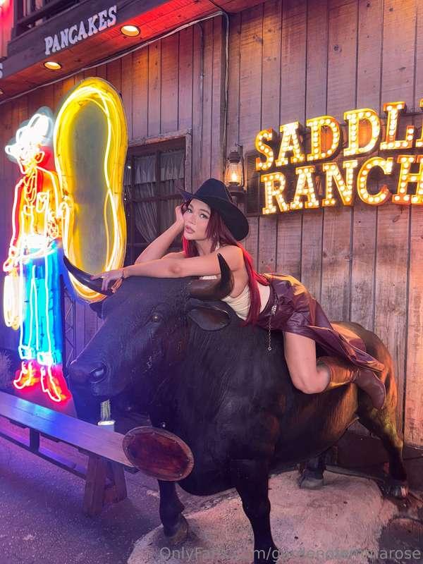 Must've been a cowboy in my past life because I sure as fuck..