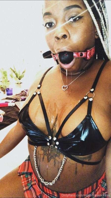 Messy drooling lil slut 💦