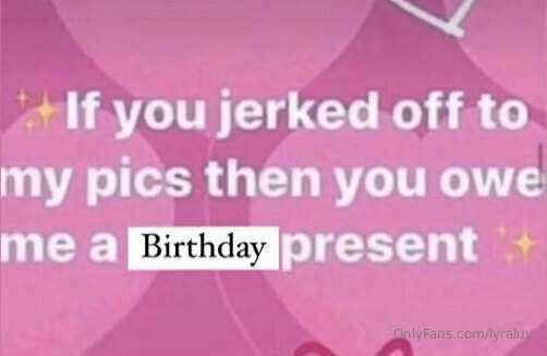 My birthday is on the 24th 🫣  https://www.wishtender.com/bun..