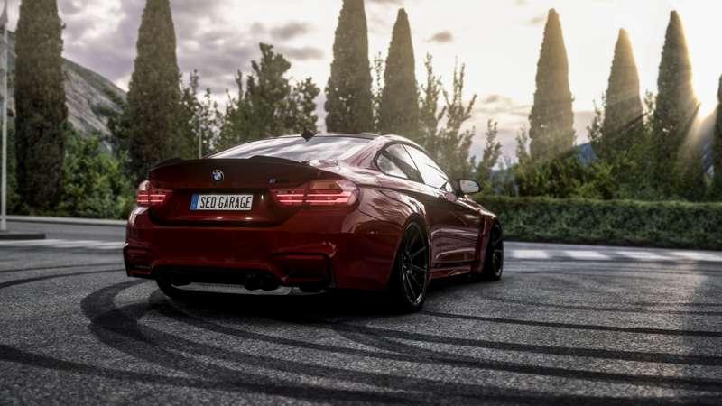 BMW M4 Kunos stanced widebody
