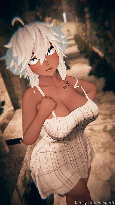 Don't i look so cute on this ? 💙

#vr #lewdtuber #vtuber