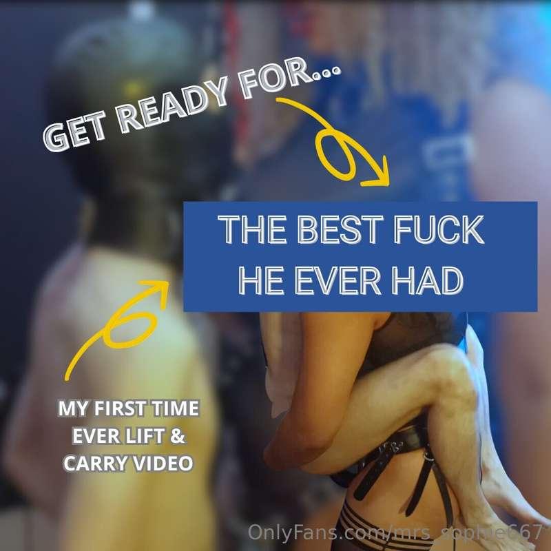 𝗕𝗘𝗦𝗧 𝗙𝗨𝗖𝗞 𝗛𝗘 𝗘𝗩𝗘𝗥 𝗛𝗔𝗗🍆🍆My first ever lift and carry video👅It..