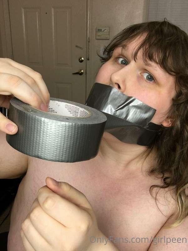 taped up and desperate//