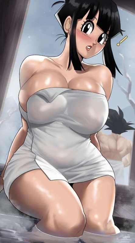 Chi-Chi at the Hot Spring!