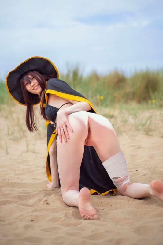 New subscriber? I just sent you my Megumin fuck video with B..