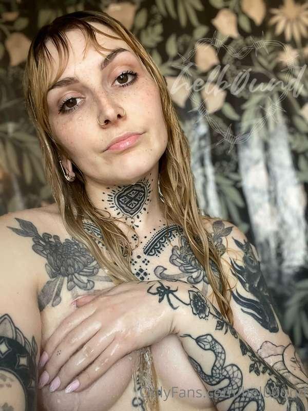 Taking a shower anyone need anything