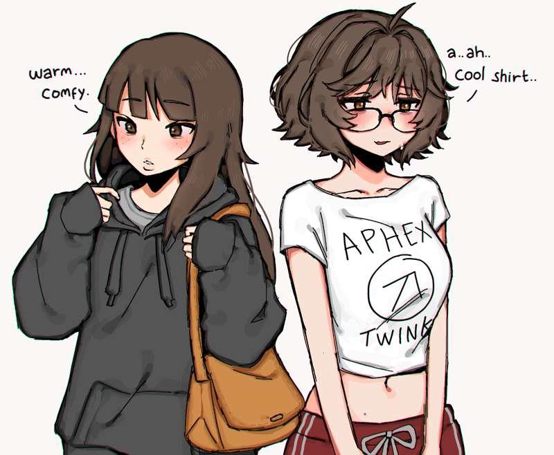kara and aki outfit swap! (finished ver.)