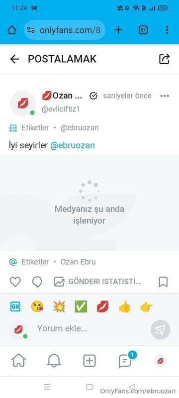 Yeni video gönderdik fan abonemize abone olarak tüm videolar..