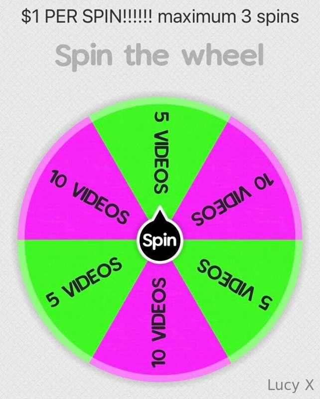 TODAY ONLY!!! $1 wheel 💓 every spin wins <33333333 maximum 4..