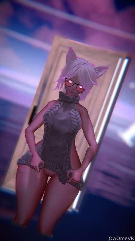 What would you do if i appear at your doorstep?~ 💕

All my stuffs: https://www.owomevr.com/

#hentai #anime #vtuber #lewdtuber 
#ass #lewd #nsfw #nude #fyp #abs