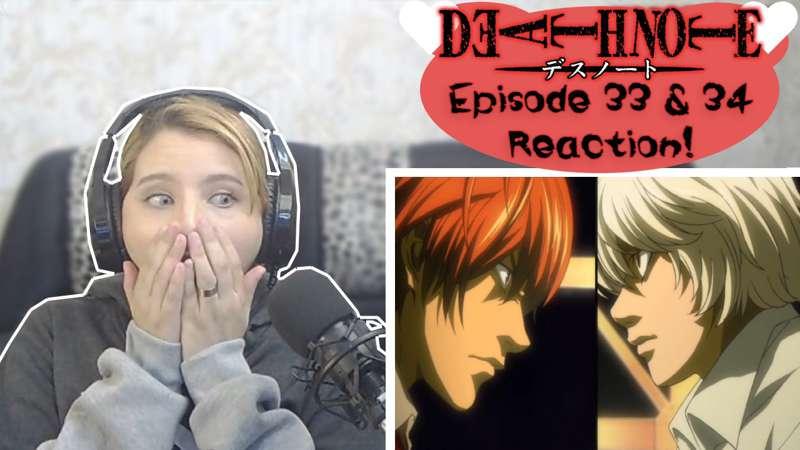 [Death Note] Episode 33 & 34 REACTION | Scorn | Vigilance|