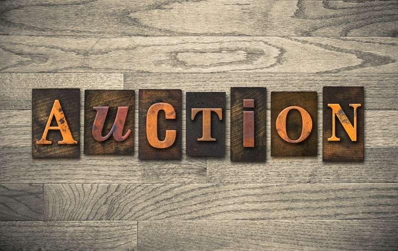 Going Once! Going Twice! SOLD!