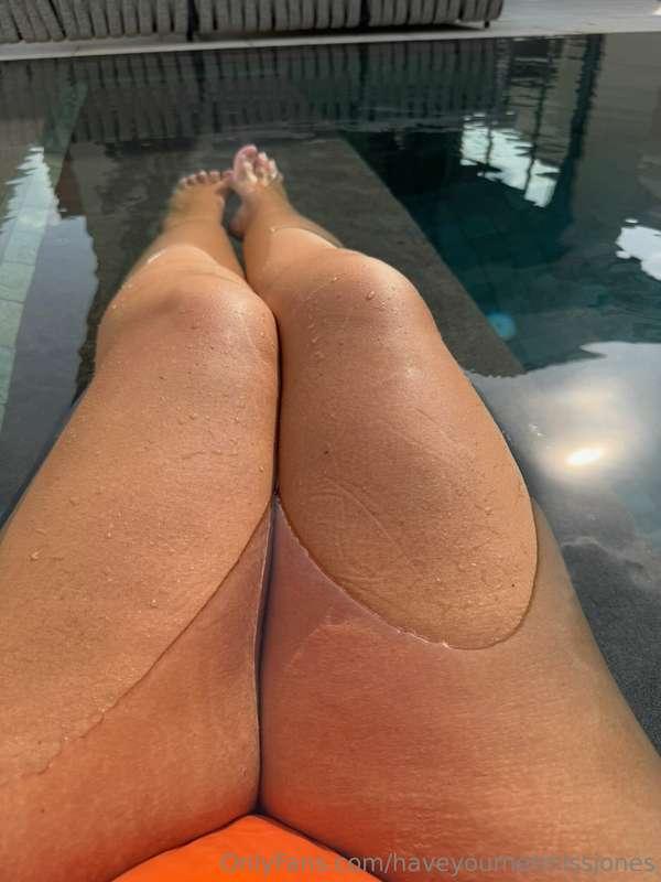 Always somewhere wet 💦🙈