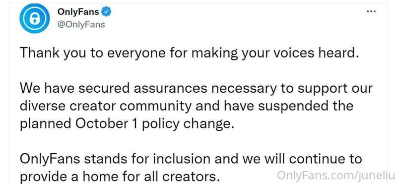 Hello Guys!  Onlyfans have changed its policy again, it's a ..
