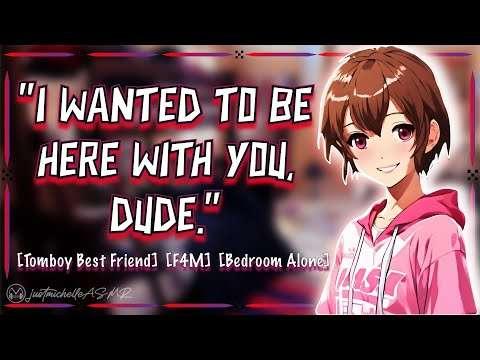 ASMR Roleplay: Sweet Suspension [Tomboy Best Friend Visits], [Tsundere], [F4M], [Bedroom Alone]