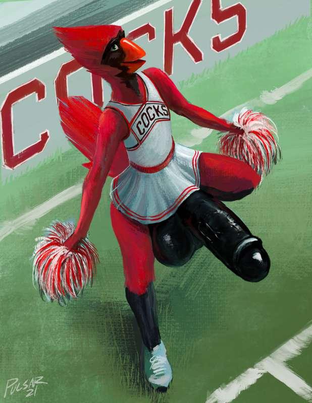 Cheerleader Bird