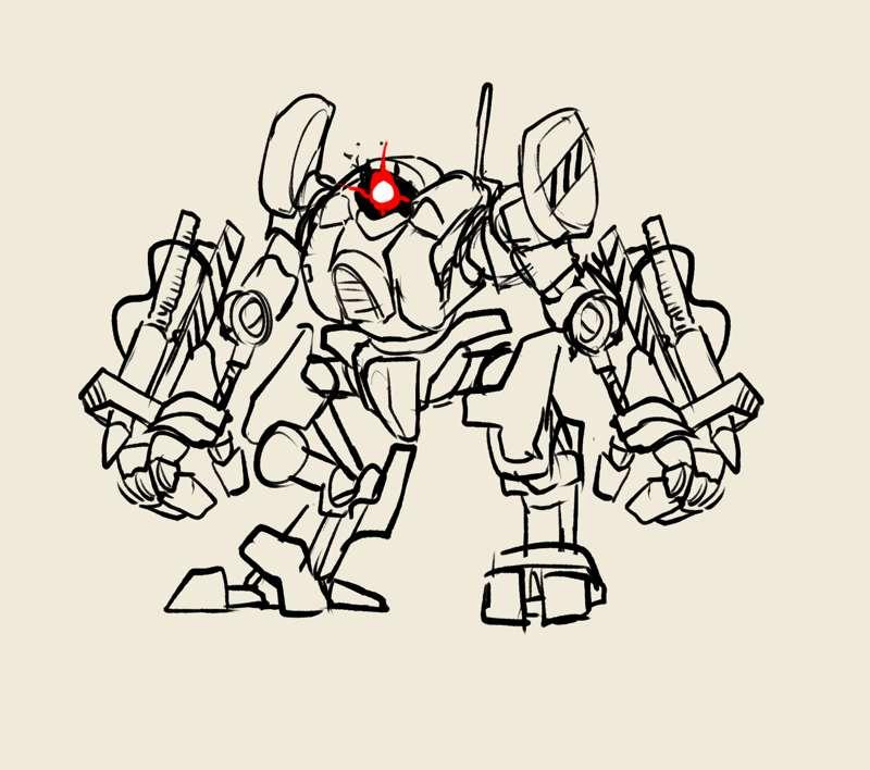 corrupted breaker unit doodle, also break incoming