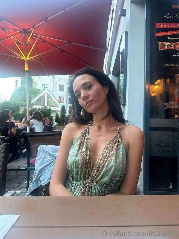 Dressed up for dinner… But I might just be the main course. ..