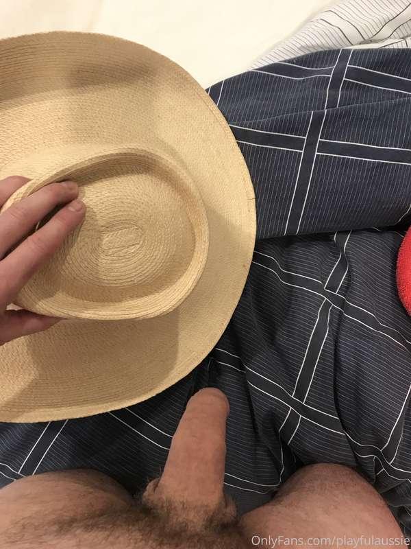 Sun is coming out. Definitely a hat day.