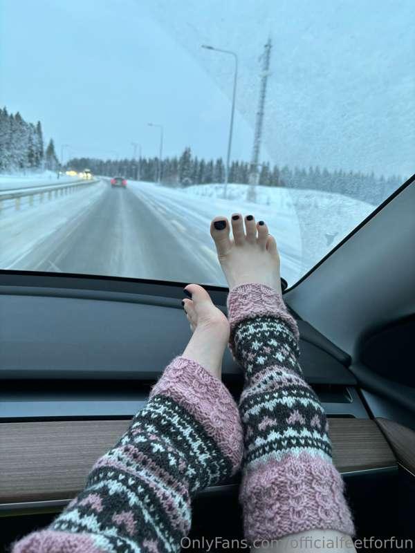 Would you warm my winter feet 🤭