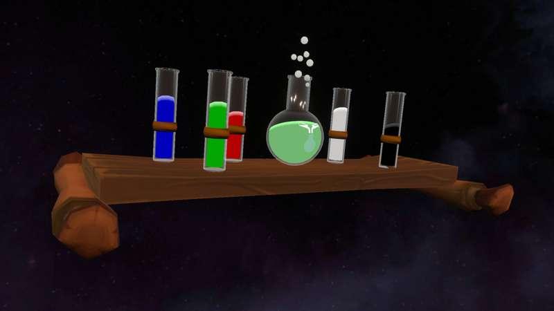 Potion Color Mixing Minigame