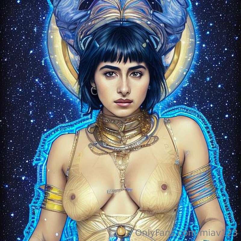 my psychedelic AI tiddies do be looking good