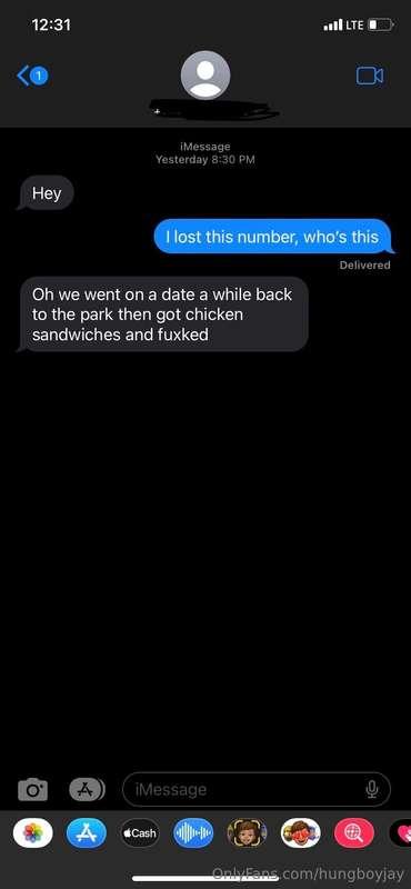 Lmao these women still hit me up for dick, months and months..