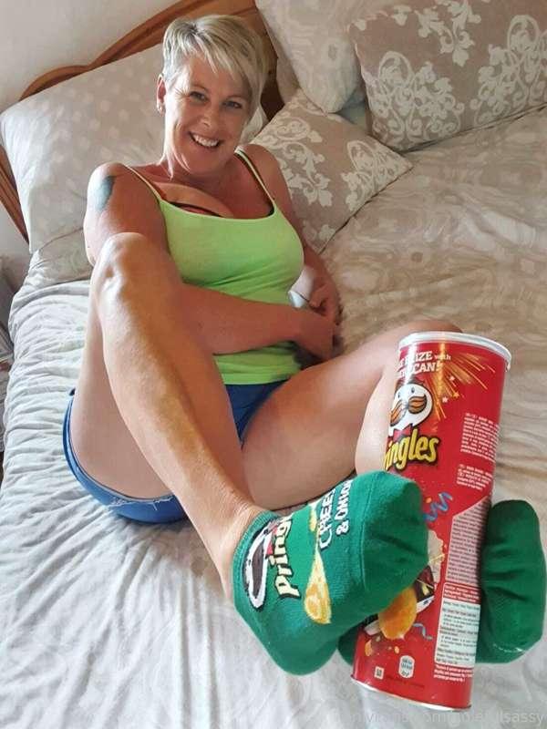 Loving these socks! Once you pop you can't stop 😁😁