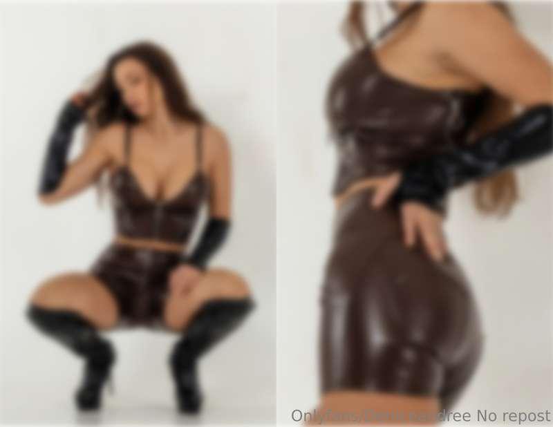 Sexy leather Photoshoot with No edit BTS video 💣