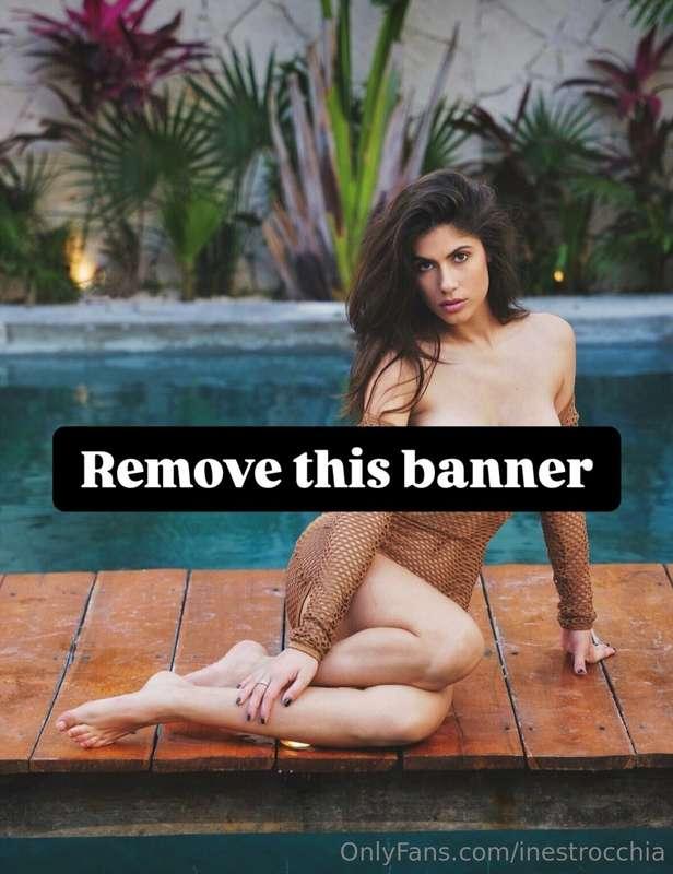 Wanna be My vip and remove this BANNER IN ALL CONTENTS? 🔞🔞 T..