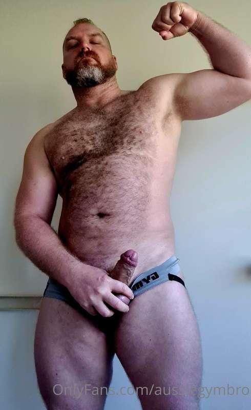 Post-gym pump. Starting to fill out in all the places.