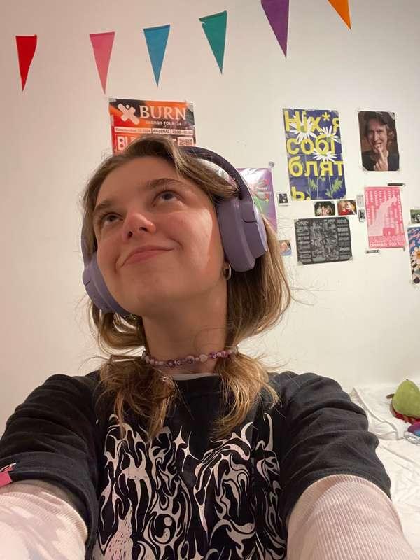 i like this look 💜