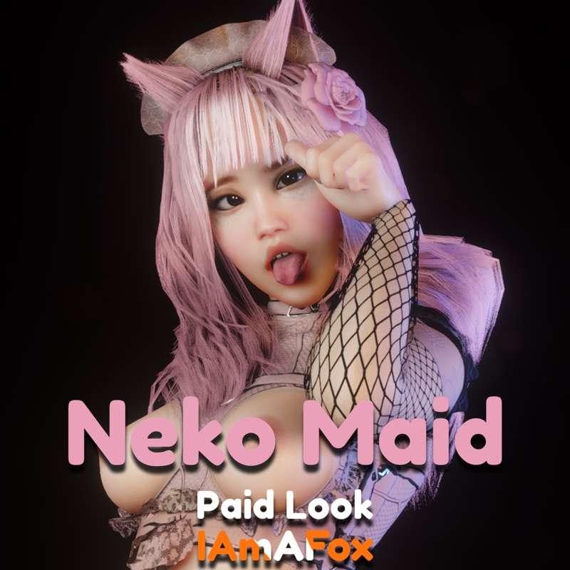 VAM | Neko Maid Paid Look + 6 Clothing Presets