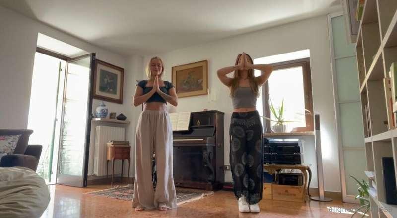 New OFTV video with @pilatesbysophia out now! Come join our ..