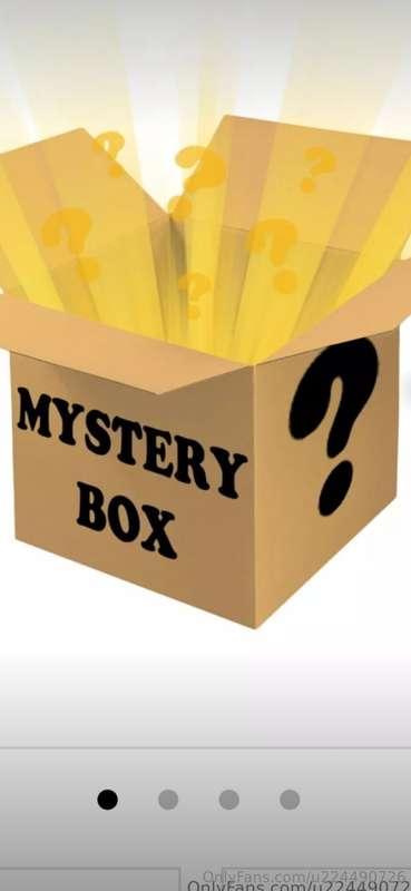 Oh baby open my mystery box to receive a live sexy video. Ju..